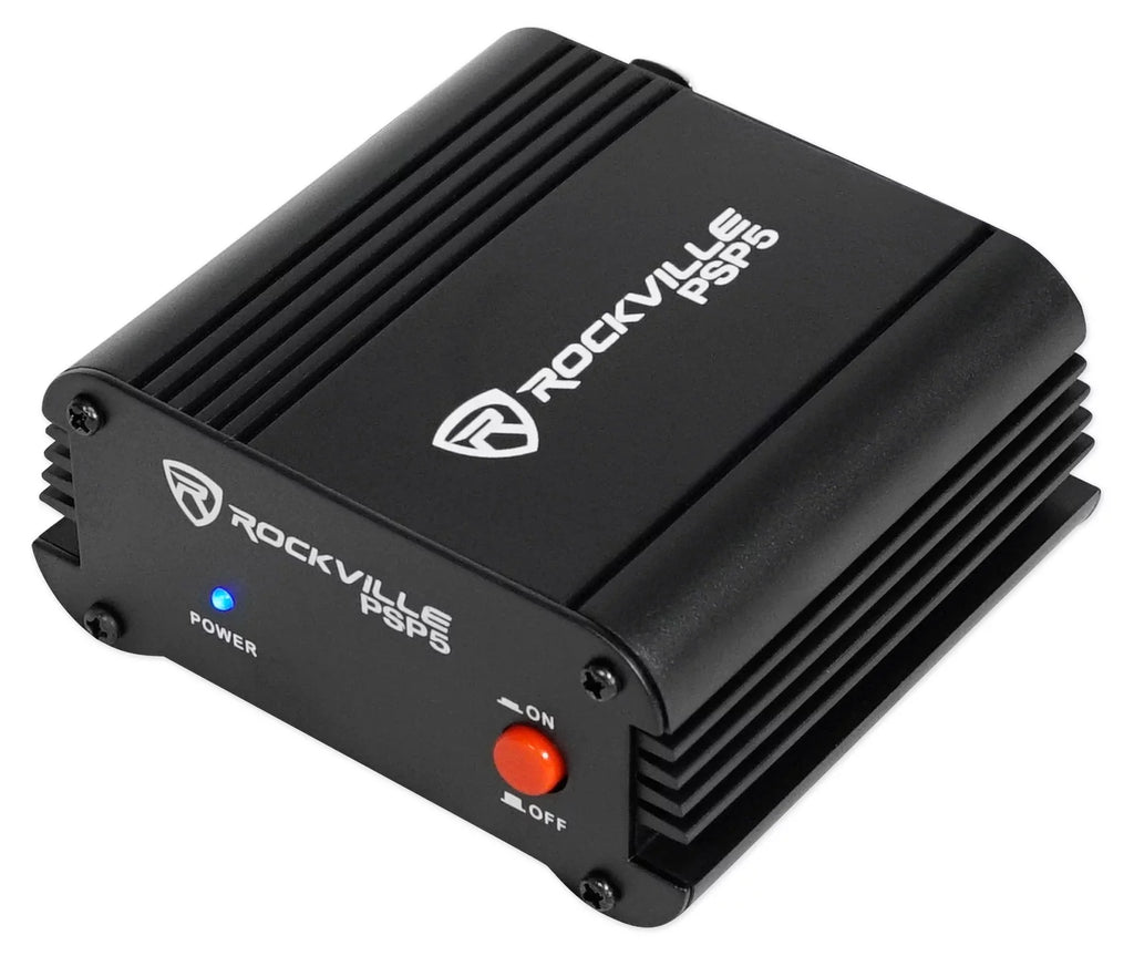 Rockville RCM PRO Sizetudio Recording Condenser Microphone+Phantom Power Sizeupply