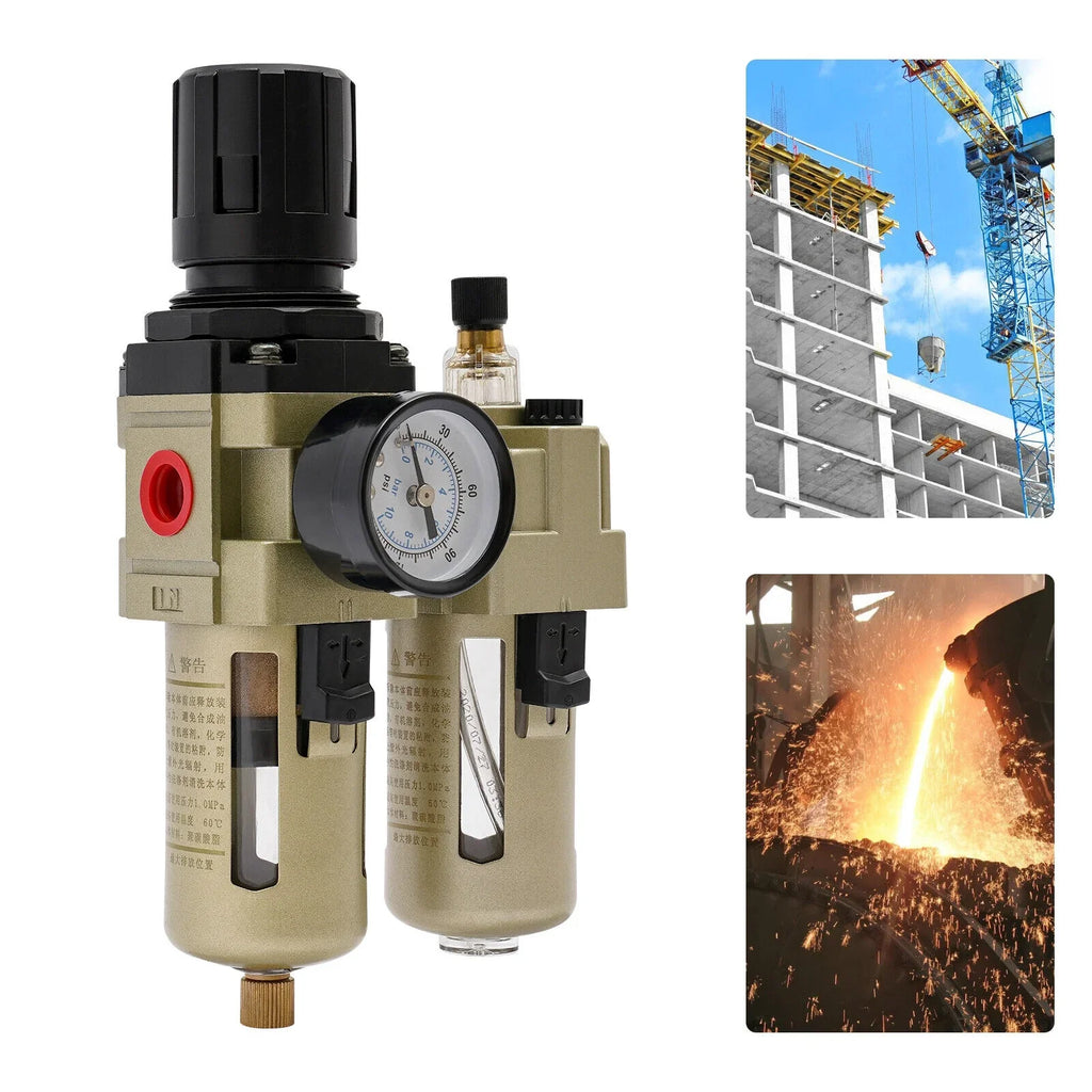 Oil Water Sizeeparator Regulator Trap Filter Tire Changer Machine Part Equipment New