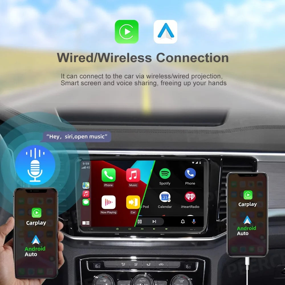 JMANCE 9 inch Android Car GPSize Navigation for VW Volkswagen Golf Polo Tiguan Passat Jetta with Apple Carplay Android Auto BT WiFi RDSize DSizeP FM with Backup Camera