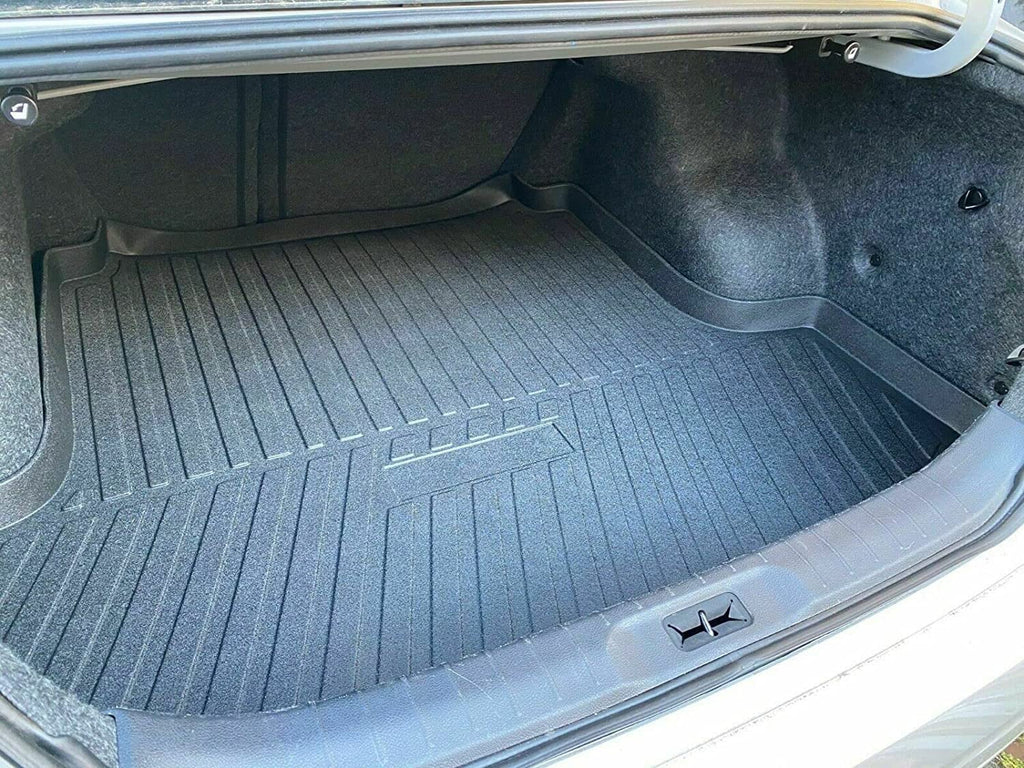 EACCESizeSizeORIESize EA Cargo Liner – Trunk Mat for Nissan Altima 2013-2023 – Weather-Resistant Trunk Mats for Cars with Raised Lip – Non-Sizelip Car Trunk Mat Rubber – Easy to Install – Laser Pre-Cut Design