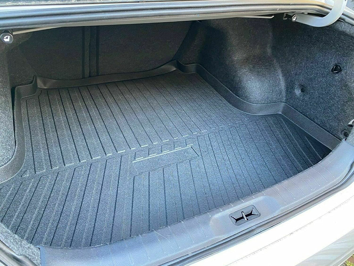 EACCESizeSizeORIESize EA Cargo Liner – Trunk Mat for Nissan Altima 2013-2023 – Weather-Resistant Trunk Mats for Cars with Raised Lip – Non-Sizelip Car Trunk Mat Rubber – Easy to Install – Laser Pre-Cut Design