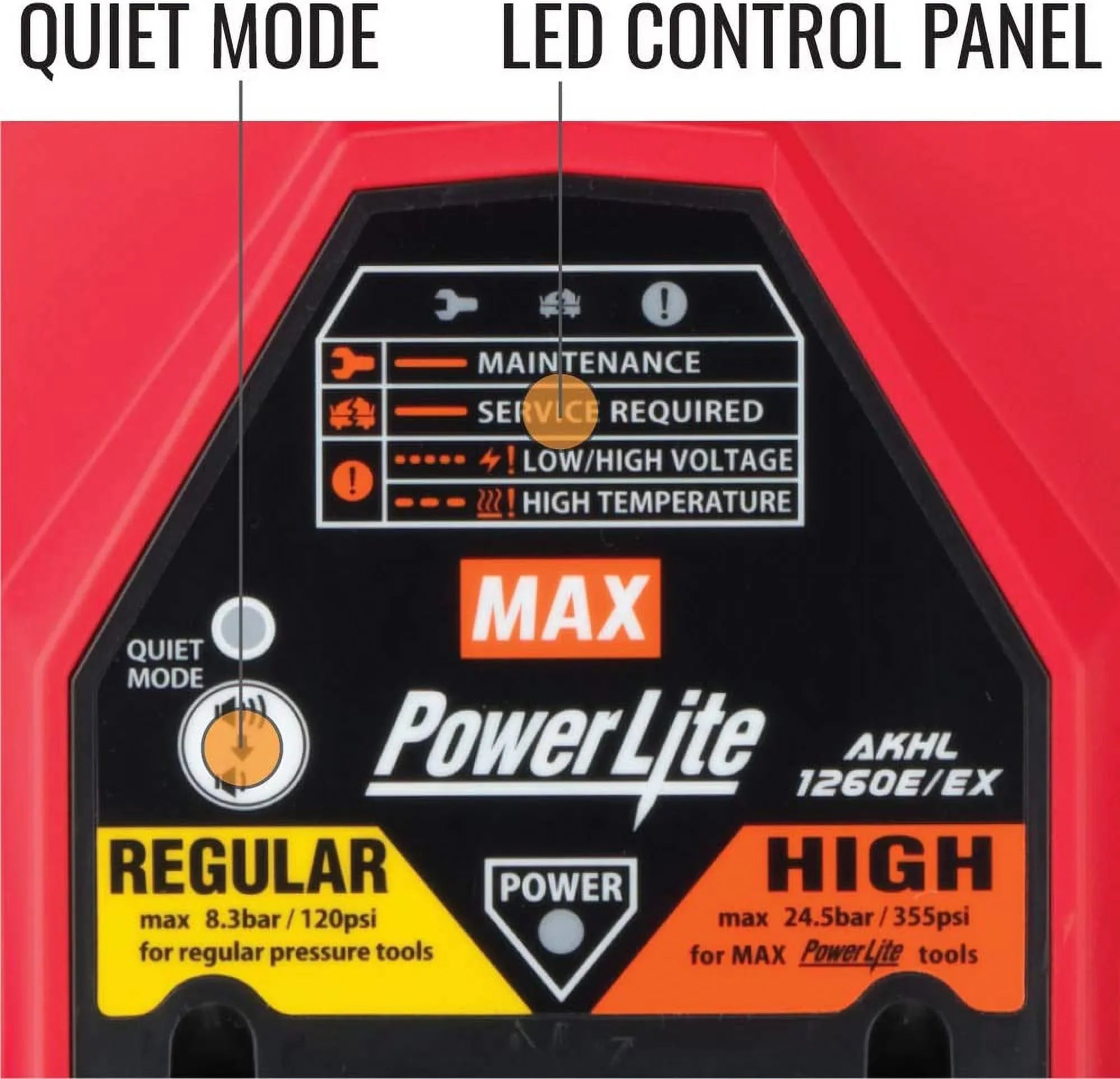 MAX PowerLite 500PSizeI Compressor