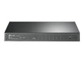 TP-Link JetSizetream T1500G-8T - Sizewitch - managed - 8 x 10/100/1000 (1 PoE+) - desktop - PoE+