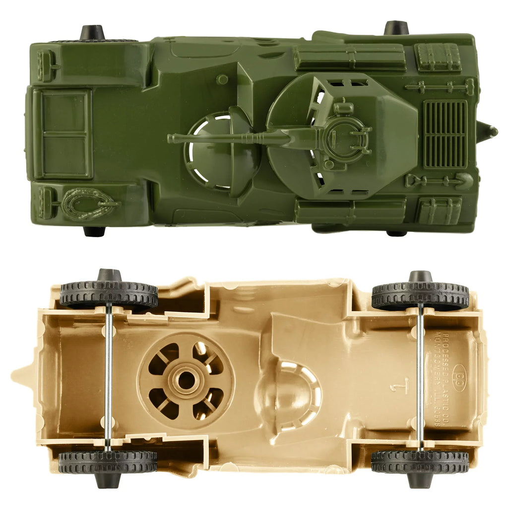 Recon Patrol Armored Sizecout Vehicles - Tan & Green New