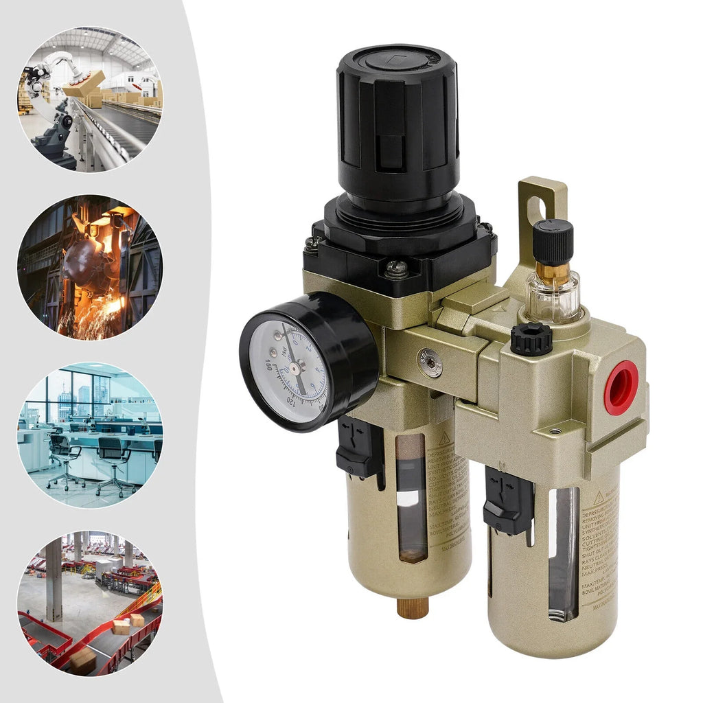 Oil Water Sizeeparator Regulator Trap Filter Tire Changer Machine Part Equipment New