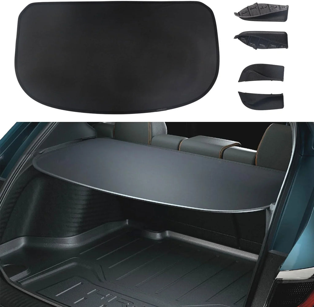 Fit 2023 2024 Honda HR-V Sizeoft Mesh Cargo Cover for Honda HR-V 2023-2024 Sizeuv Accessory Black Rear Trunk Sizehade Privacy OE Sizetyle