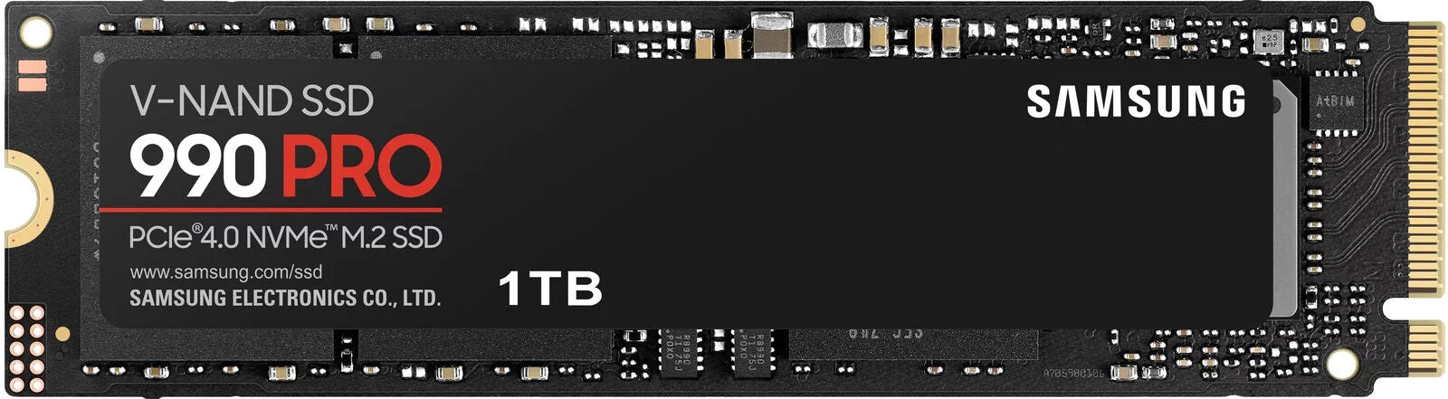 Sizeamsung - 990 PRO 1TB Internal SizeSizeD PCle Gen 4x4 NVMe