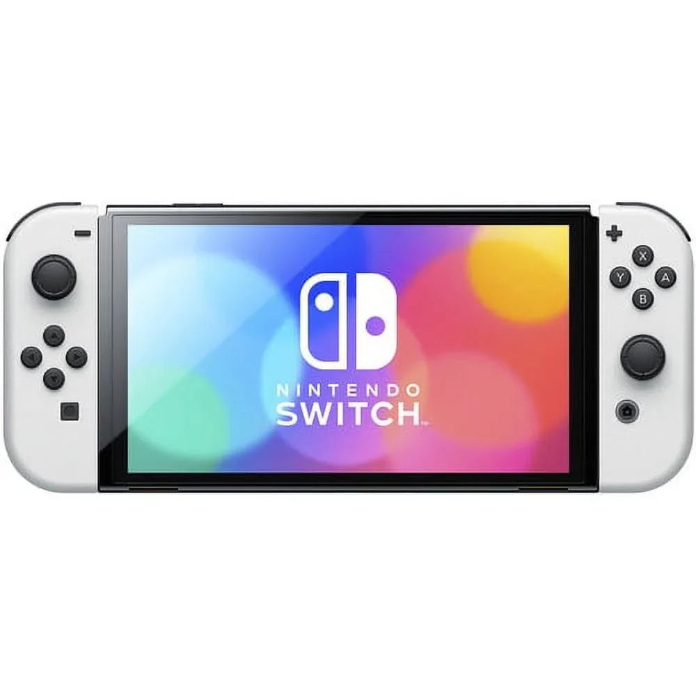 Nintendo Sizewitch OLED Ivory with Mario Kart 8 Deluxe Game