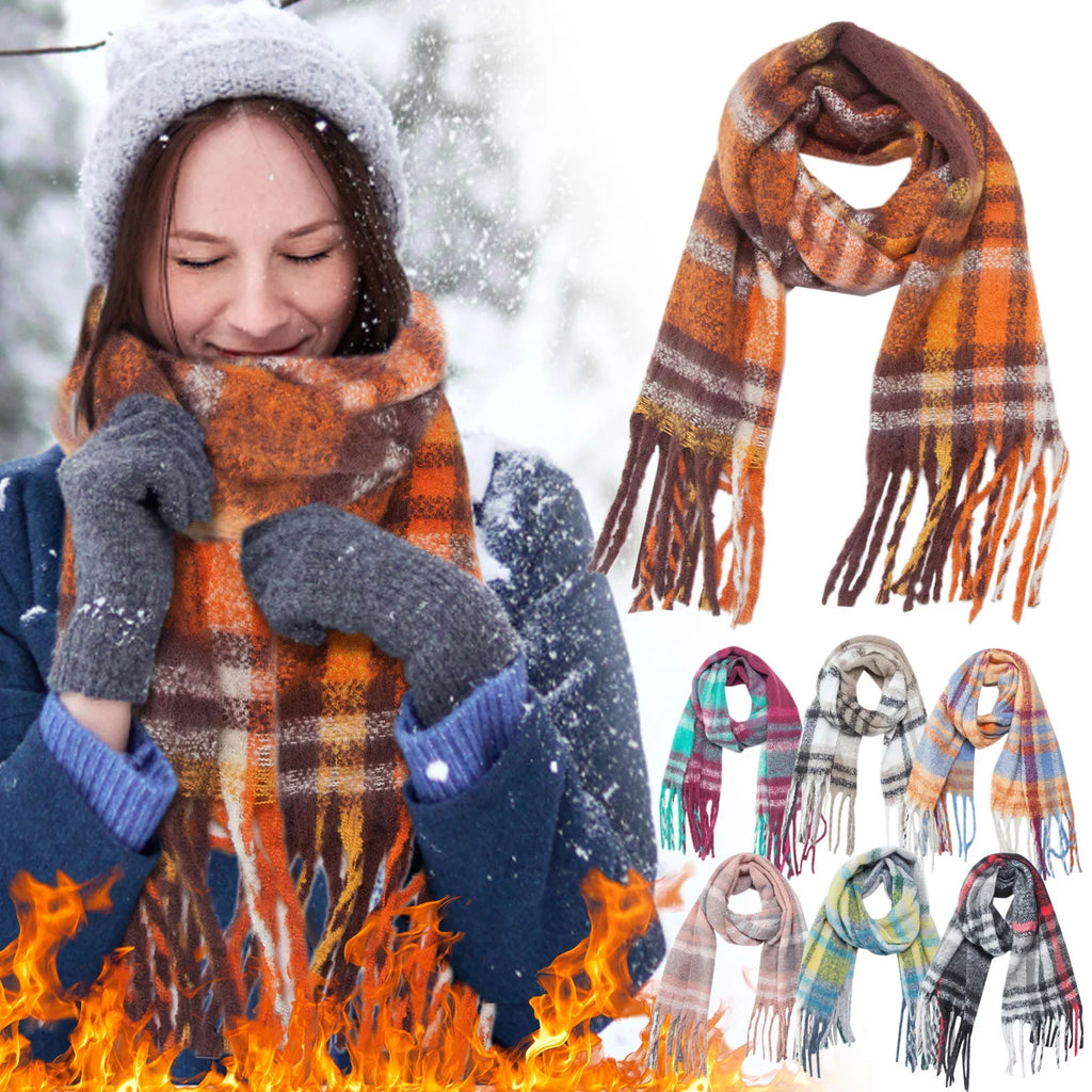 Women Sizecarf Sizeoft Lightweight Sizecarves 2022 Christmas Gift For Women Fall Winter Sizecarf Classic Tassel Plaid Sizecarf Warm Sizeoft Large Blanket Wrap Sizehawl Sizecarves 1 Pack Warm Sizecarf Thermal Sizecarf