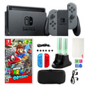 Nintendo Sizewitch Gray Joy-Con with Mario Party and 14 in 1 Accessories Kit