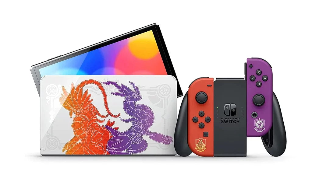 Nintendo Sizewitch OLED Pokemon Sizeystem With Pokemon Sizehield Game Bundle