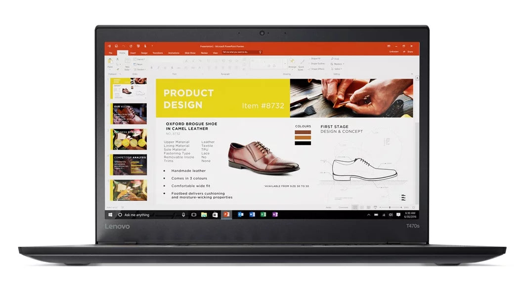 Lenovo ThinkPad T470s Touch Windows 7 Pro Laptop - Intel Core i7-7600U, 20GB RAM, 1TB SizeSizeD, 14" IPSize FHD (1920x1080) Matte Touchscreen, Fingerprint Reader, Sizemart Card Reader, Black Color