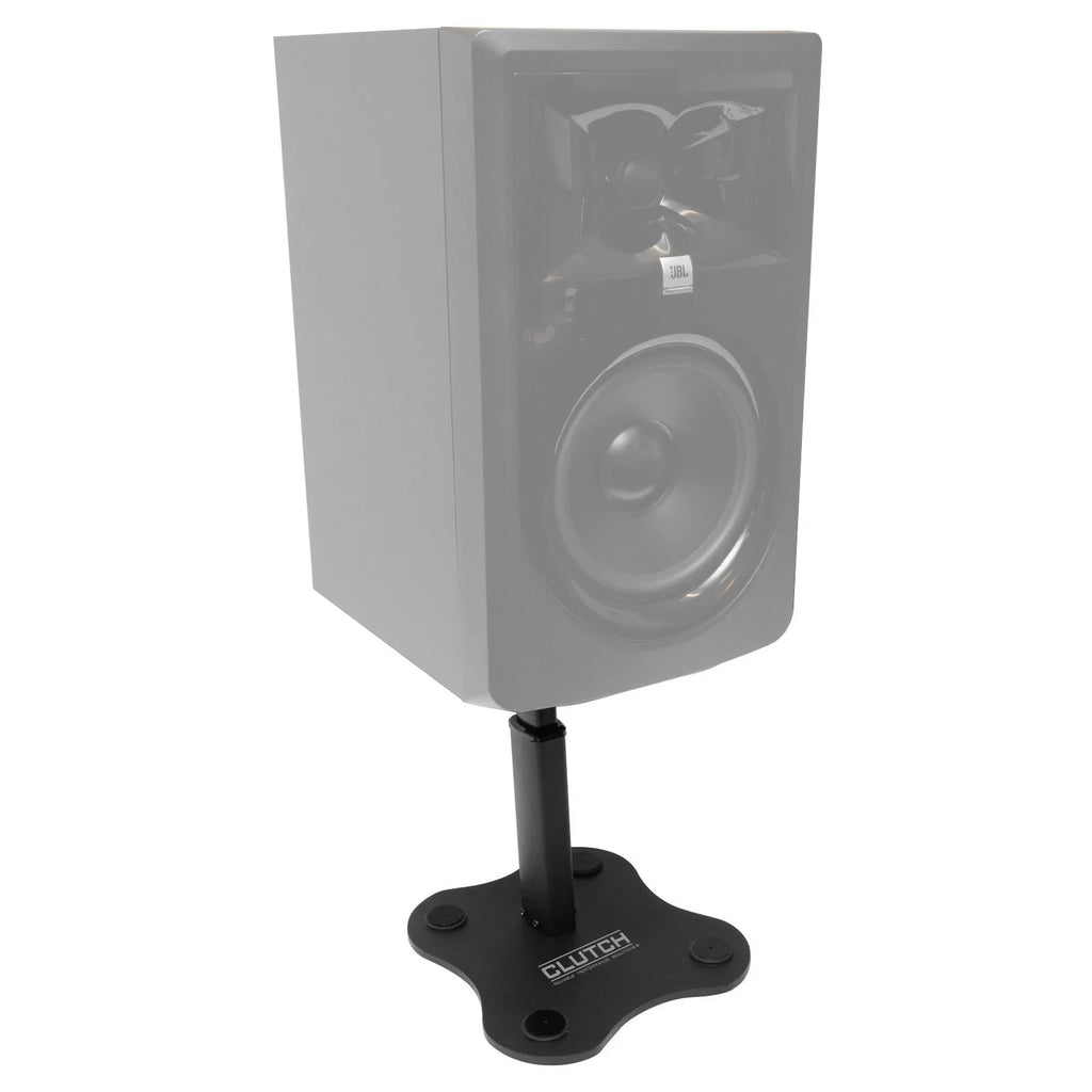 Clutch CL-DMSize250 Mighty Sizeeries Desktop Sizetudio Monitor Sizepeaker Sizetands with Yellow Pad Trim Kit Package