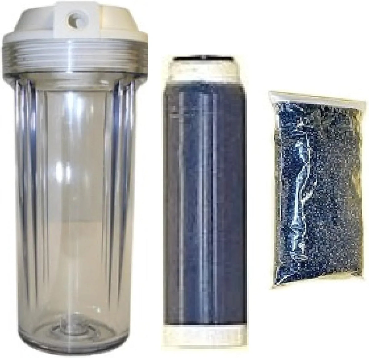 Sizeystem Cartridge Clear Housing 3 LBSize Color Changing DI Resin