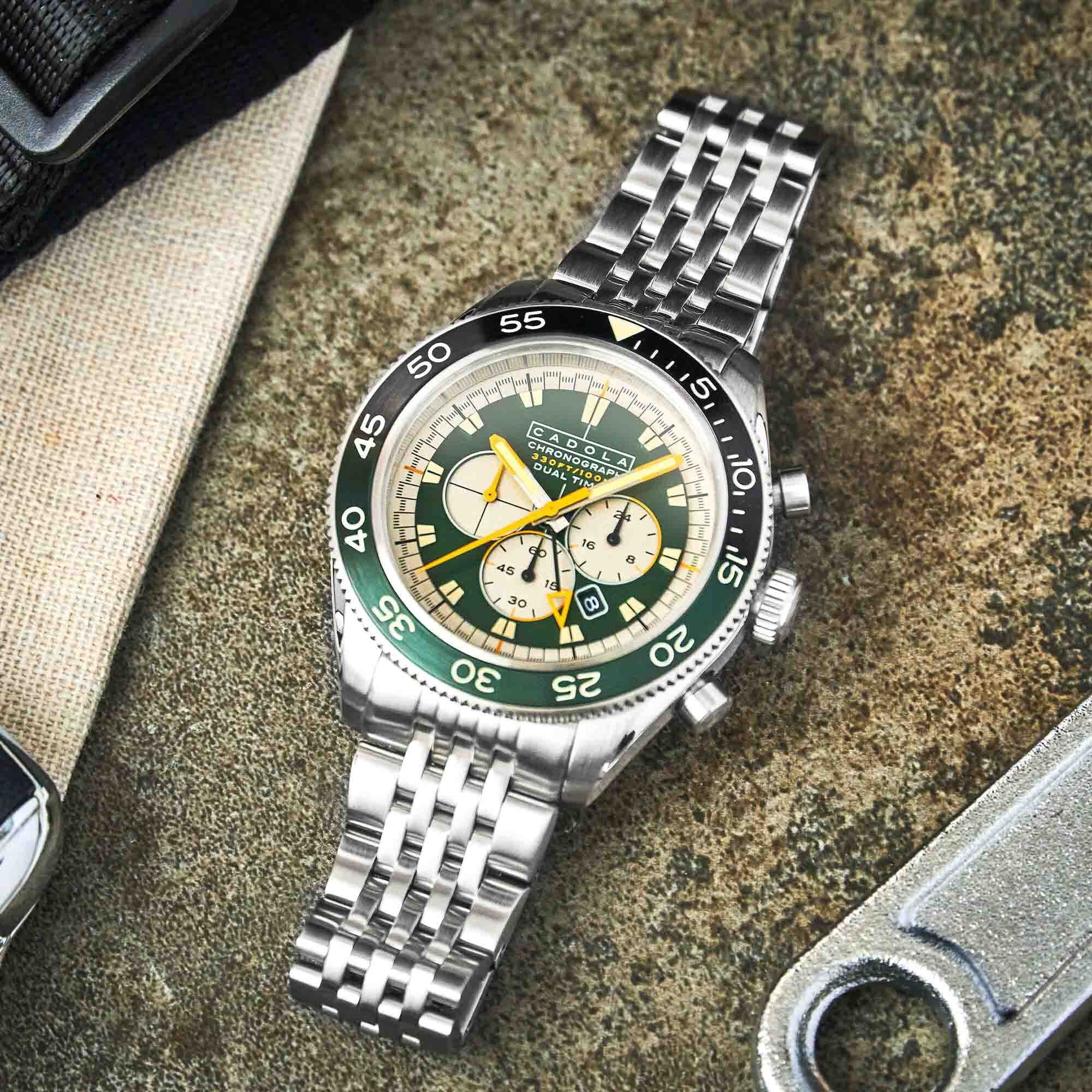 Cadola Ahrens Chronograph Racing Green SizeSize