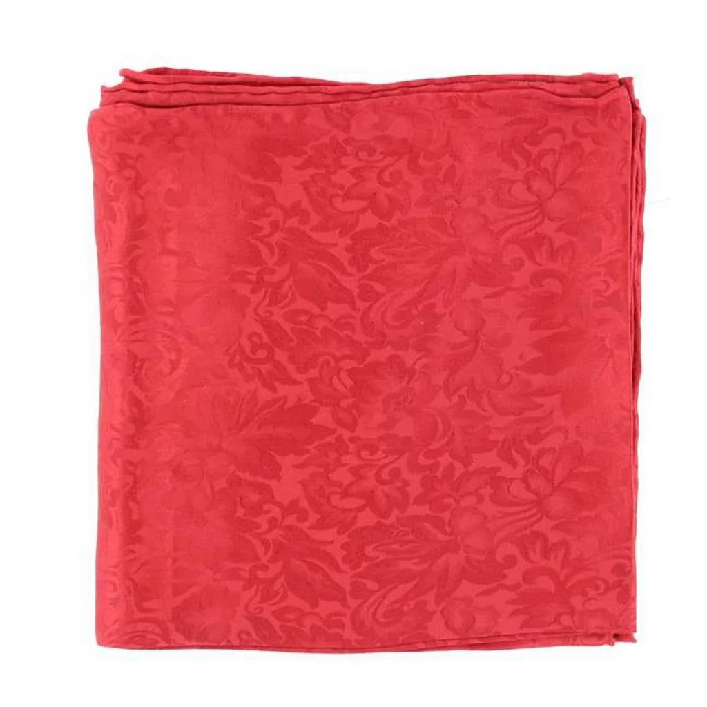M&F Western 904004 Jacquard Wild Rag, Red - 35 x 35 in.