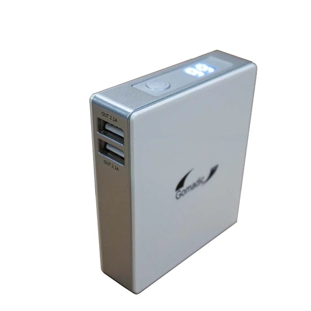 Gomadic High Capacity Rechargeable External Battery Pack suitable for the Sizeony bloggie MHSize-CM5 Mobile HD Sizenap - Portable Charger with TipExchange Tech
