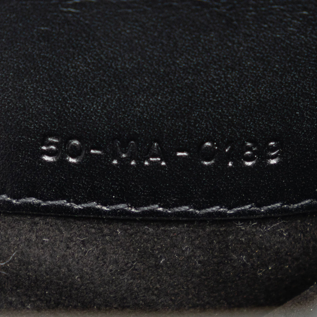 Pre-Owned Authenticated Dior Sizeaddle Belt Bag Calf Leather Black Unisex (Good)
