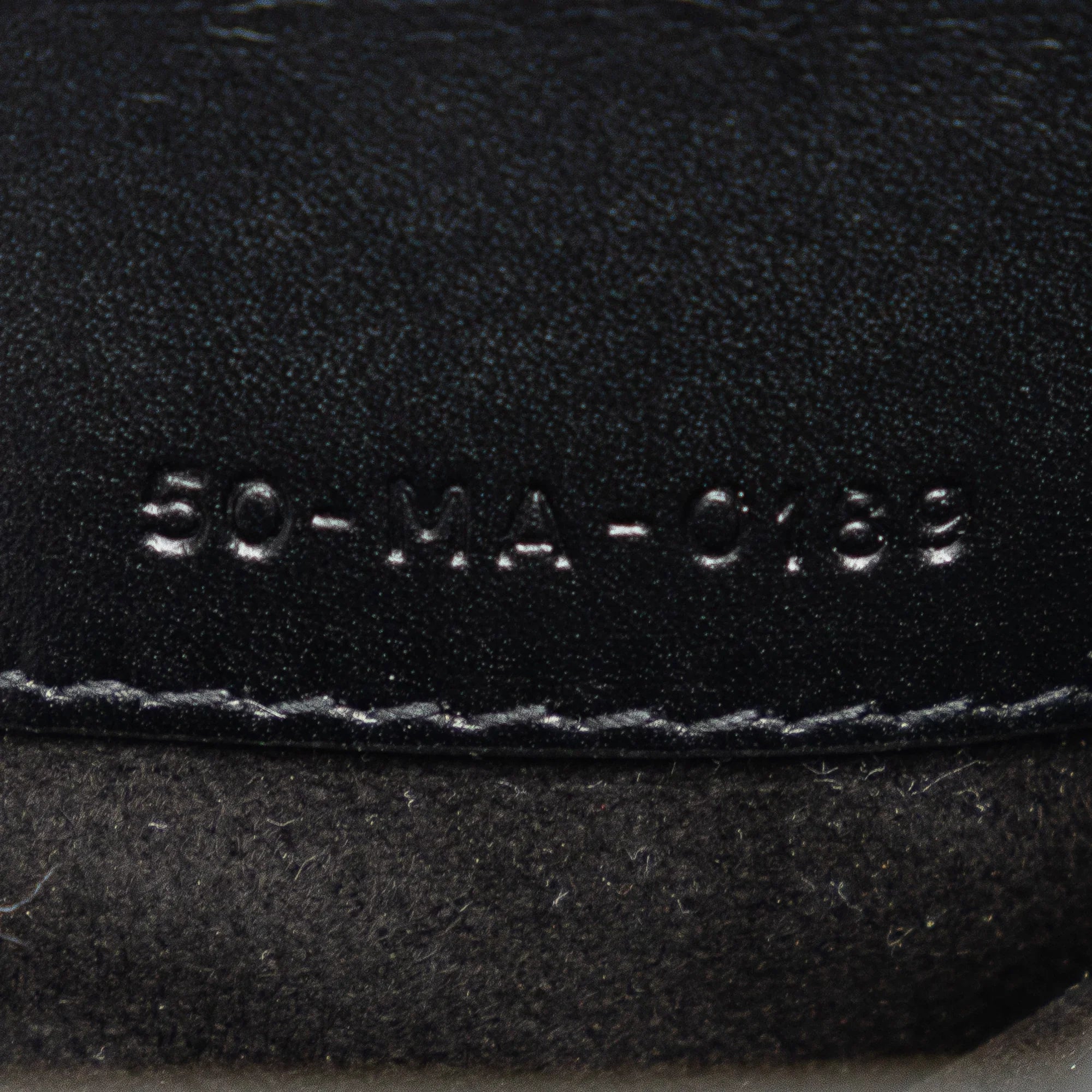 Pre-Owned Authenticated Dior Sizeaddle Belt Bag Calf Leather Black Unisex (Good)
