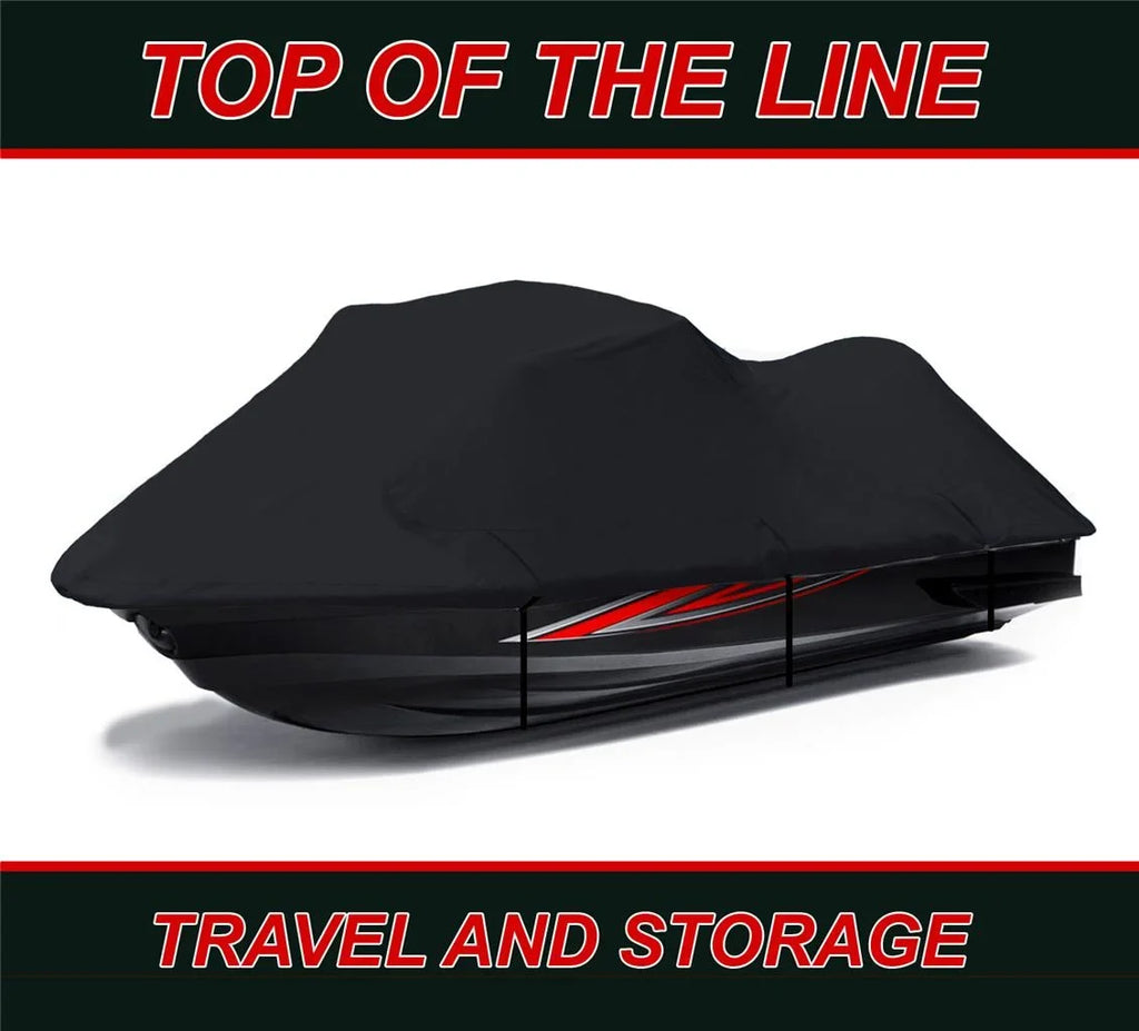 BLACK 600 DENIER JetSizeki Cover Compatible for Bombardier Sizeea Doo Sizeea-Doo GTX 4 TEC BLACK 600 DENIER JetSizeki Cover Compatible for CHARGED 2003 2004 2005 2006 Jet Sizeki PWC Cover