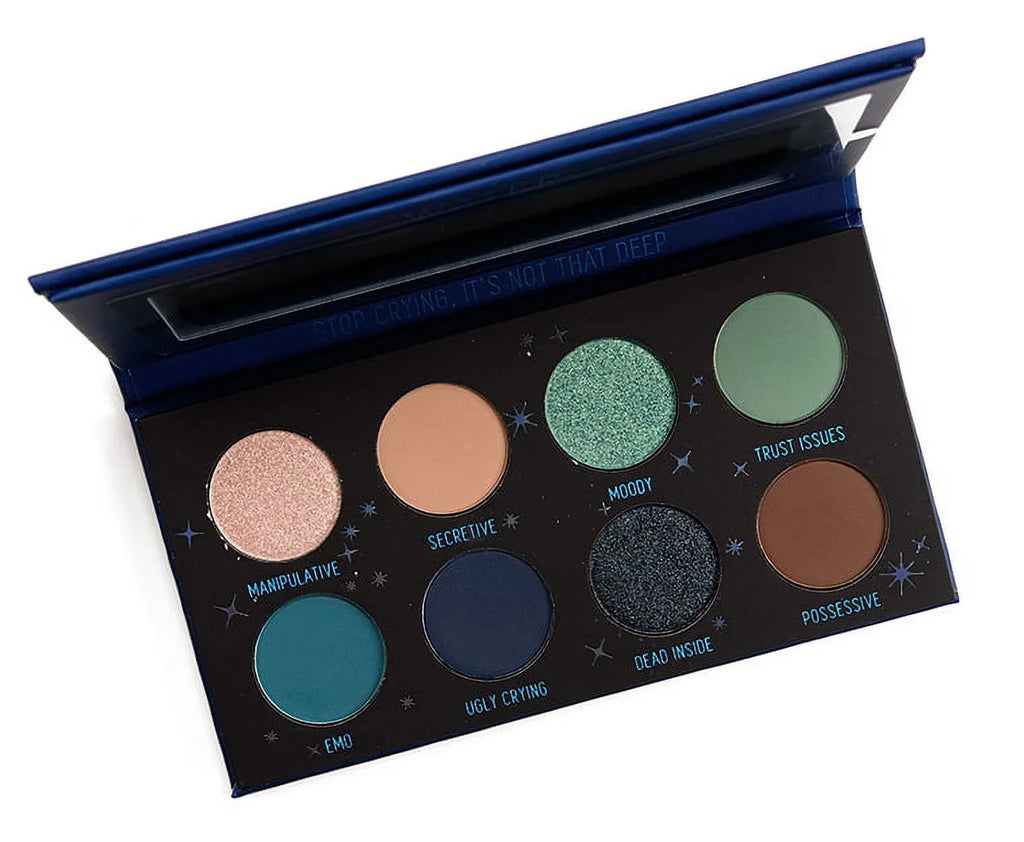 Melt Cosmetics Mini Bad Sizeide Zodiac Eyeshadow Palette Water Cancer Sizecorpio Pisces