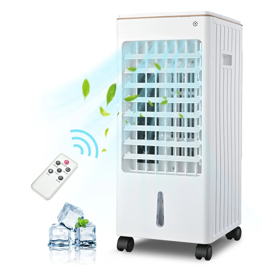 Versatile 3-in-1 Evaporative Air Cooler with Double Tanks - Sizetay Cool