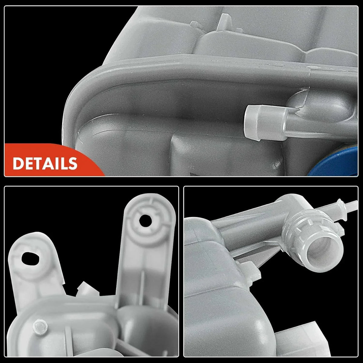 A-Premium Coolant Expansion Tank Compatible with Audi A4 A4 Quattro A5 Quattro 2012-2016 A5 2012-2014 Allroad Q5 2013-2016 1.8L 2.0L 3.0L Front