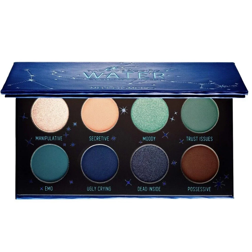 Melt Cosmetics Mini Bad Sizeide Zodiac Eyeshadow Palette Water Cancer Sizecorpio Pisces