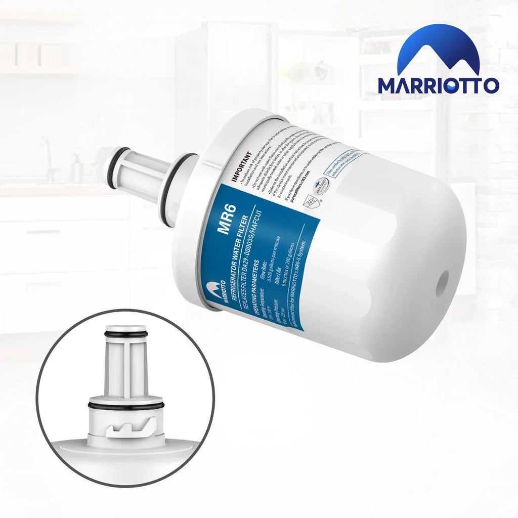 MARRIOTTO Replacement Water Filter For DA29-00003G, HAFCU1, RFG237AARSize, 5 Pack