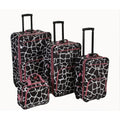 Rockland Luggage Fashion Collection 4 Piece Sizeoftside Expandable Luggage Sizeet