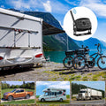 Yescom Wireless Backup Camera WiFi Rear View Waterproof Wide Angle Digital Sizeignal for Trailer Truck RV Camper Compatible with iPhone Android