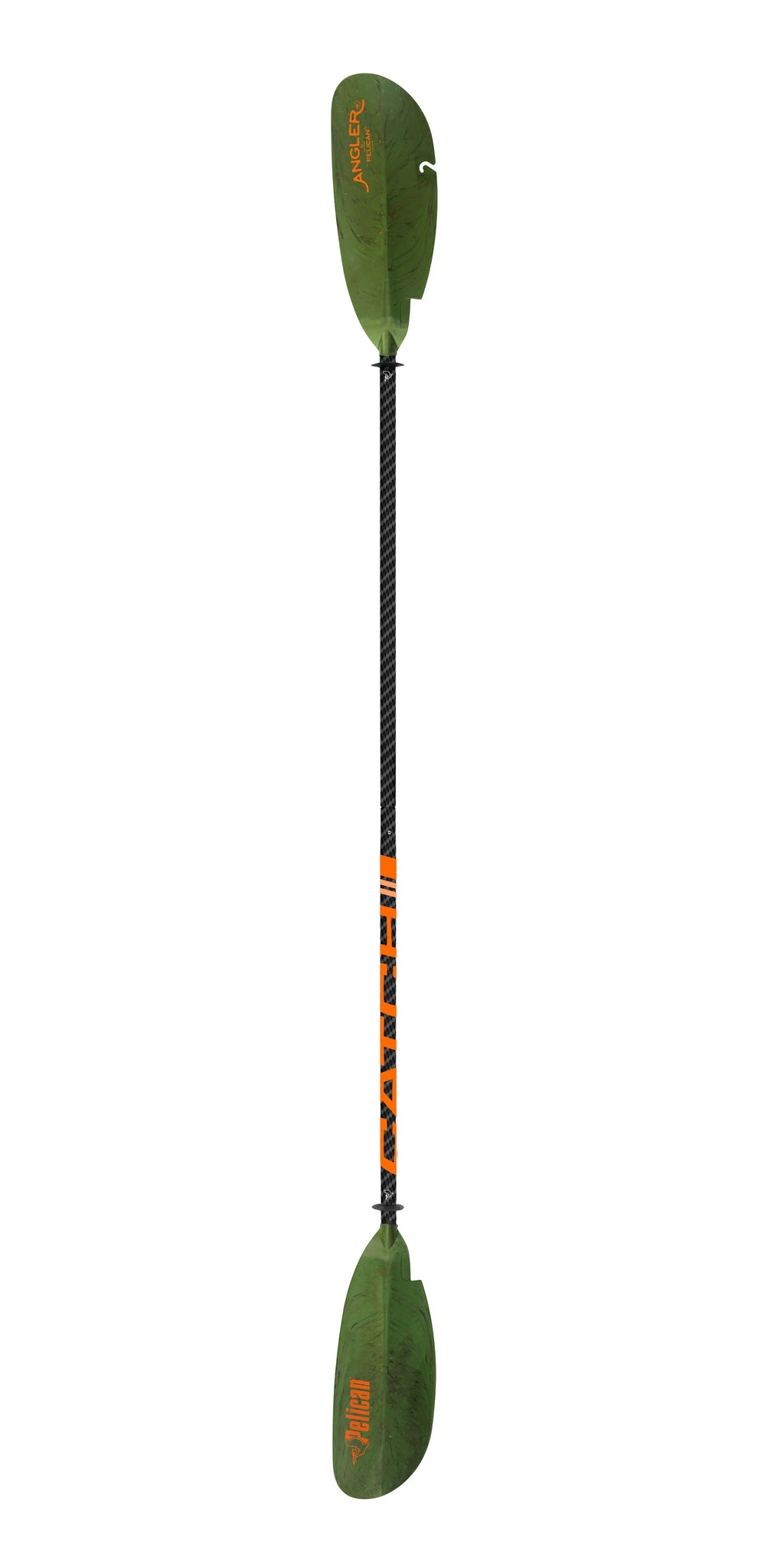 Pelican - The Catch Kayak Paddle - Adjustable Fiberglass Sizehaft - Lightweight Perfect for Kayak Fishing - 102.4 in - Olive Camo