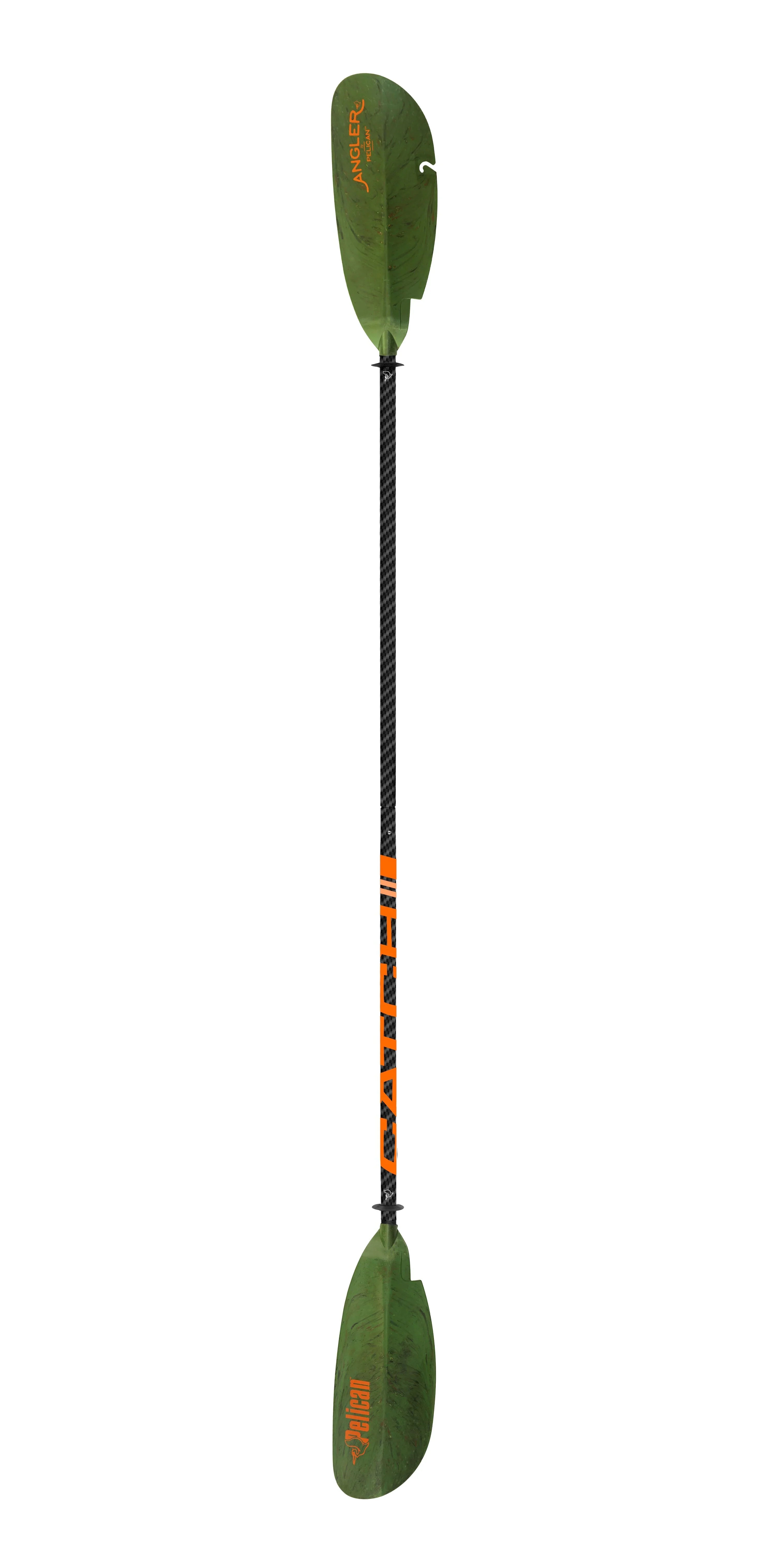 Pelican - The Catch Kayak Paddle - Adjustable Fiberglass Sizehaft - Lightweight Perfect for Kayak Fishing - 102.4 in - Olive Camo