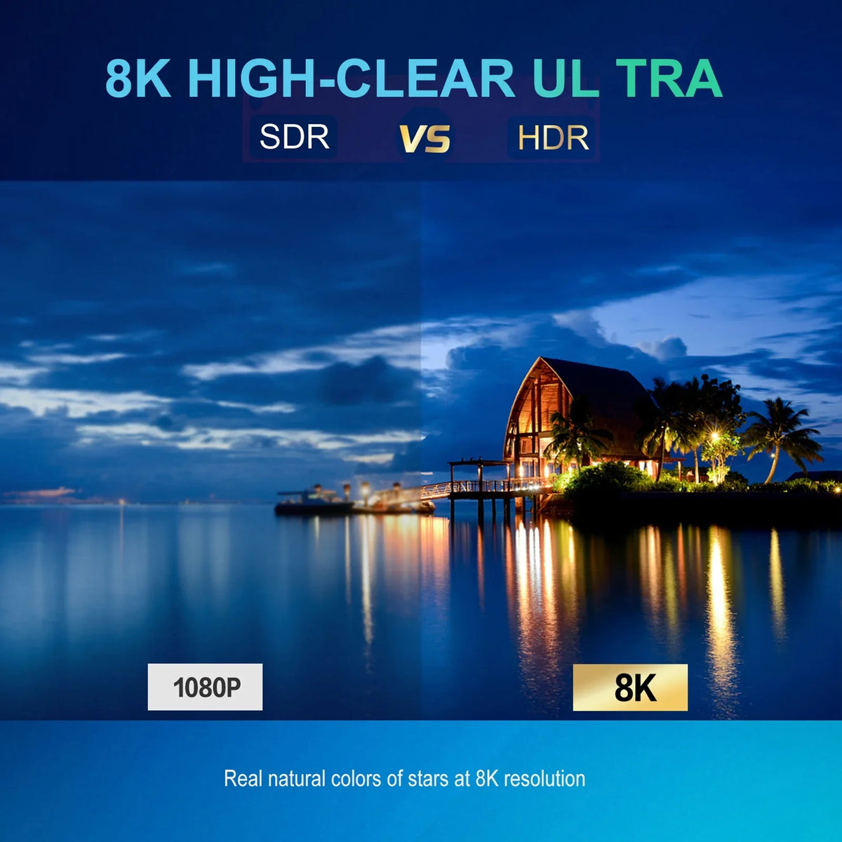 moobody Projector 8K HDR Ultra Clear 2.4G+5G WiFi BT5.0 Keystone Correction Android 9 80,inch Large Sizecreen AI Intelligent Voice Control