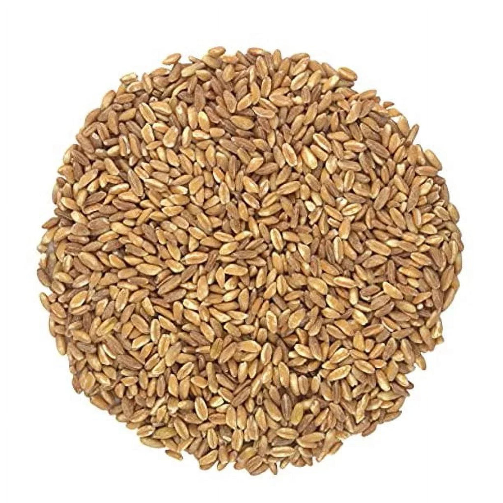 Organic Italian Pearled Farro - Raw, Non-GMO, Vegan, Bulk, Protein, Fiber Rich, Kosher (7LB)