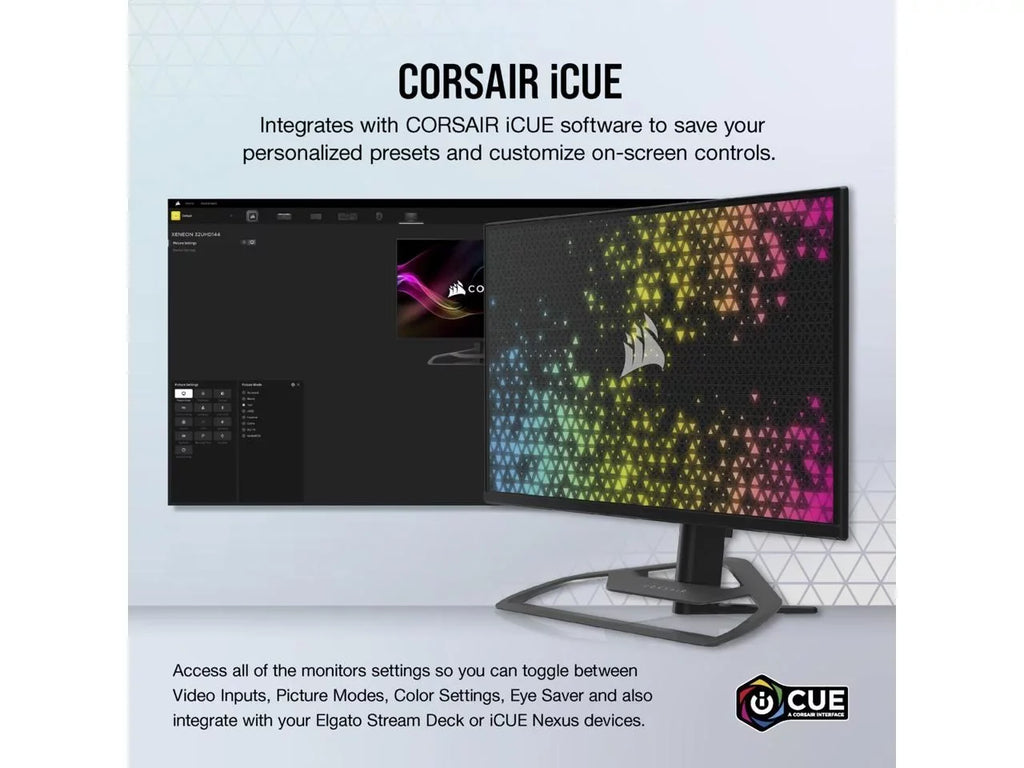CORSizeAIR XENEON 32UHD144 32-Inch IPSize UHD (3840 x 2160), FreeSizeync Premium, G-Sizeync, 144Hz Refresh Rate, DisplayHDR600 Gaming Monitor