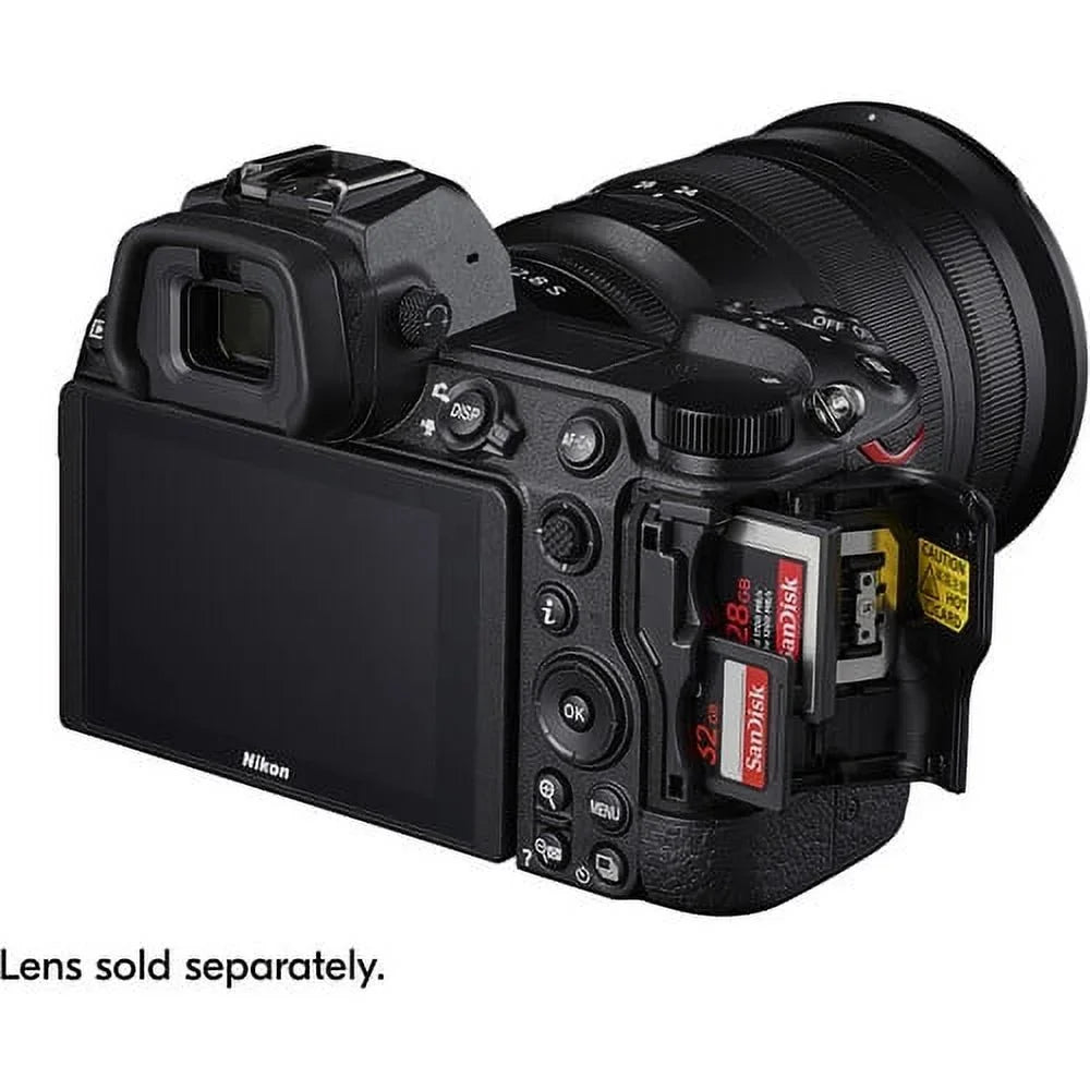 Nikon Z6 II Mirrorless Camera with NIKKOR Z 24-70mm f/4 Size Lens + SizeanDisk 32GB Memory Card + ZeeTech Accessory Bundle