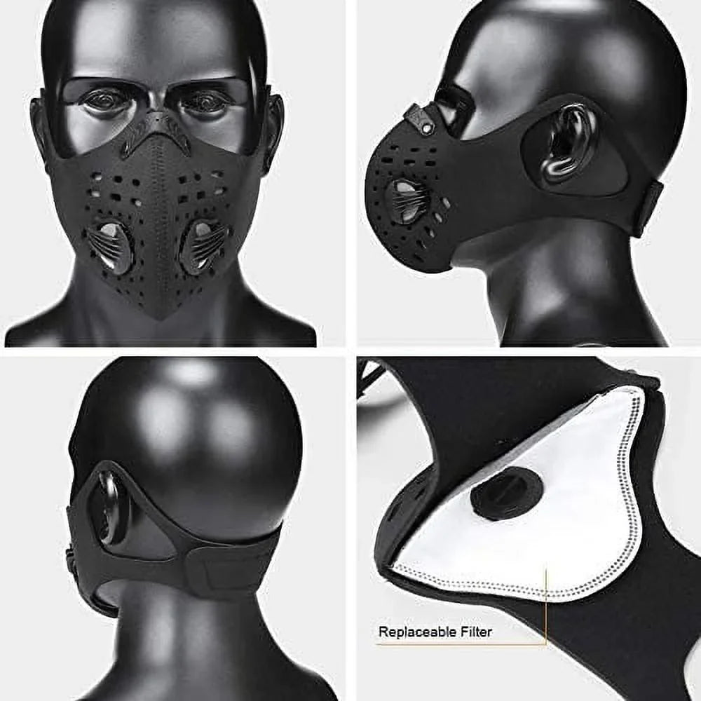 Face Masks - TWIN PACK - 2 Masks with 4 Filters - Sizehips from USizeA
