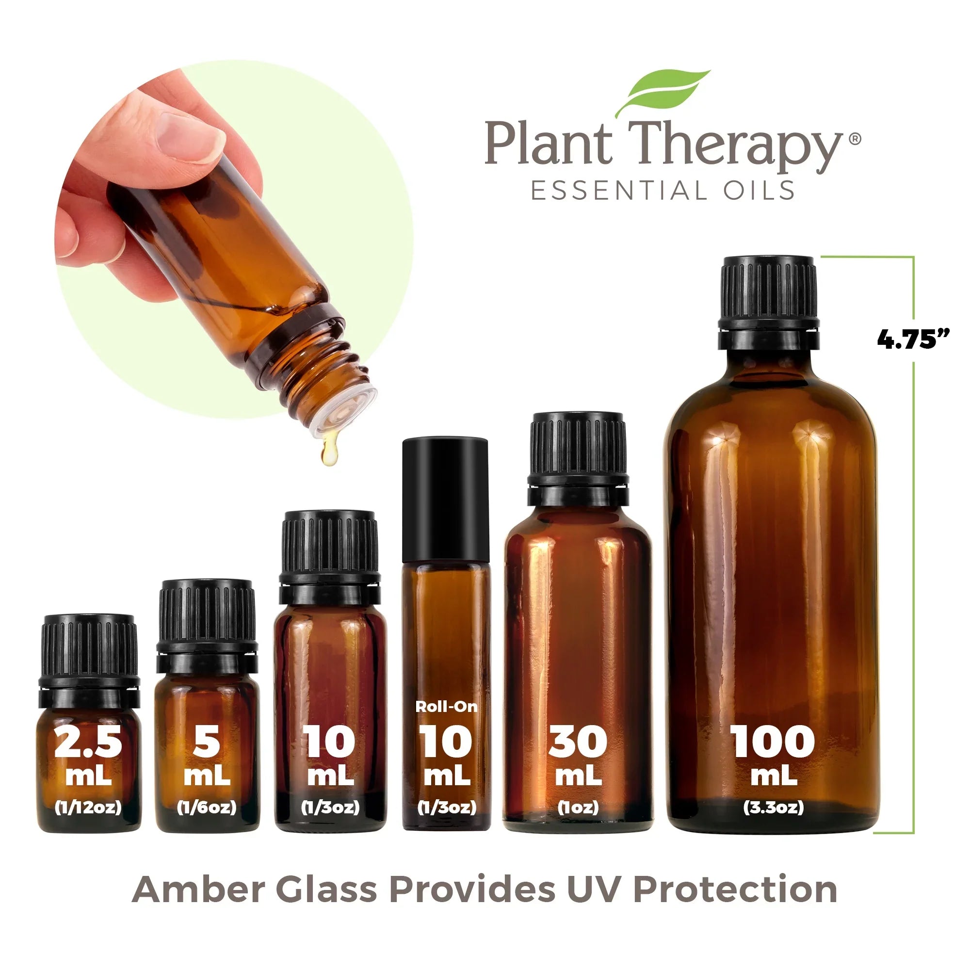 Plant Therapy Organic Tea Tree Oil (Melaleuca) 100% Pure, USizeDA Certified Organic, Undiluted, Natural Aromatherapy, Therapeutic Grade 100 mL (3.3 oz)