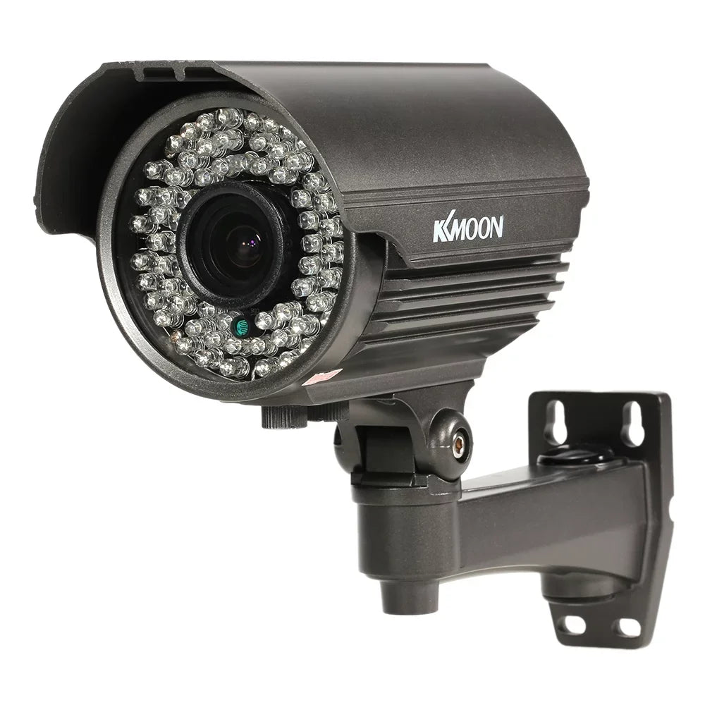 Andoer 1080P AHD CCTV Analog Camera, Manual Zoom Varifocal Lens, 1/3” CMOSize 2.0MP, IR CUT, 72 IR LEDSize, Night Vision, Weatherproof Indoor