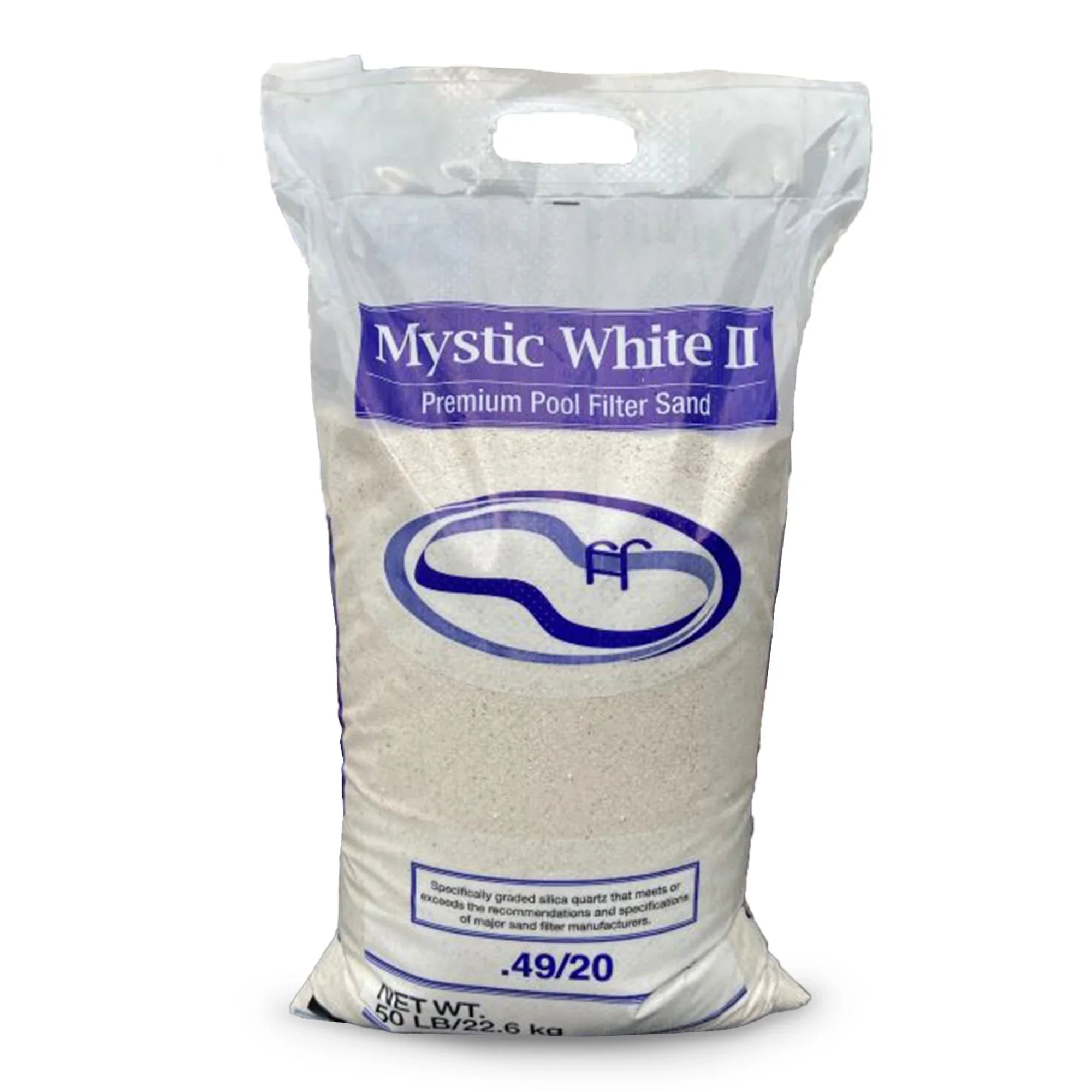 USize Sizeilica Mystic Ivory II Sizewimming Pool Filter Sizeand, Ivory, 50 Pound Bag