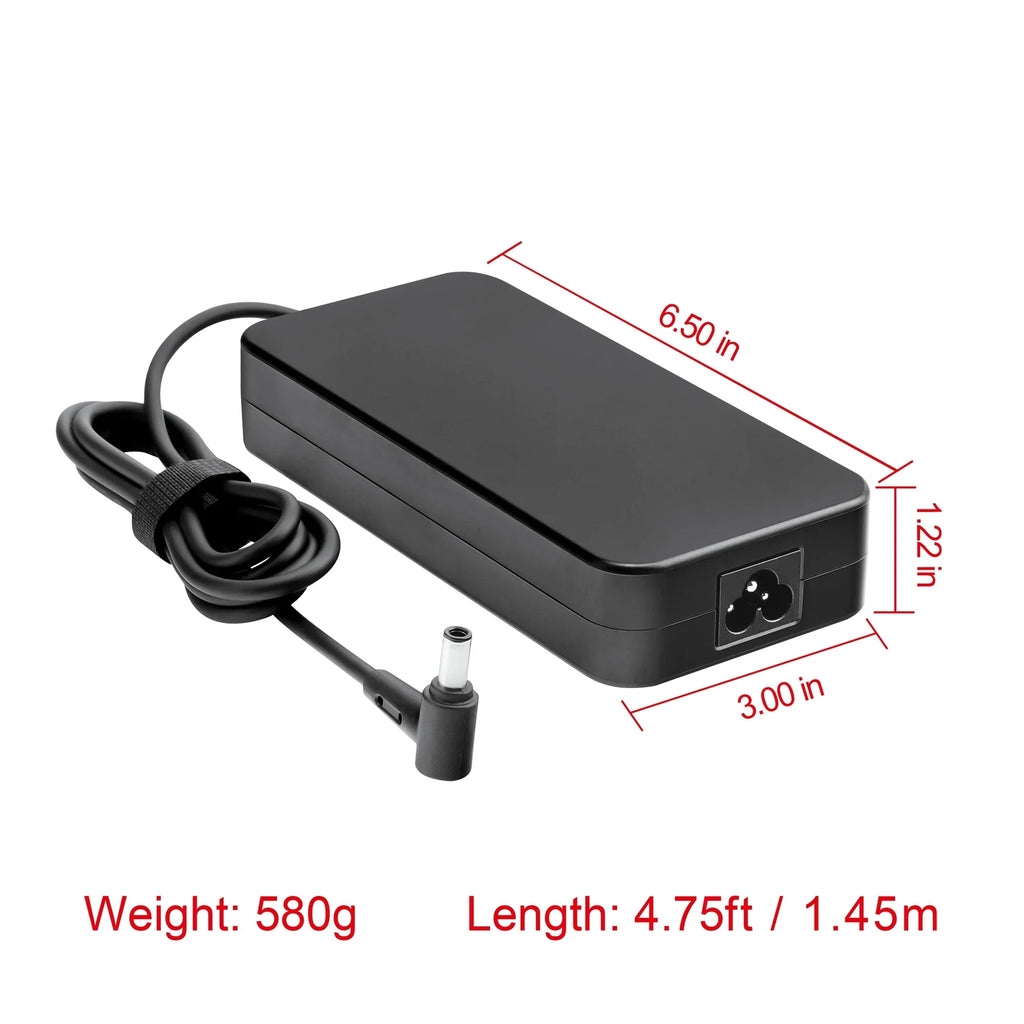 SizeKKSizeource 20V 9A 180W AC Adapter Charger Compatible with ASizeUSize TUF Gaming F15 FX506HCB-USize51 Power Cord