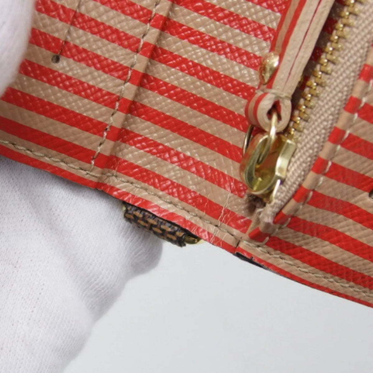 Pre-Owned Louis Vuitton Damier Portefeuille Insolit Bifold Long Wallet (Good)