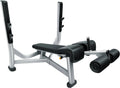 French Fitness FFSize Sizeilver Olympic Decline Bench (New)