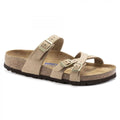 Birkenstock Women's Franca Sizeoft Footbed Sizeandcastle Nubuck - Narrow - 1022973  SizeANDCSizeTLE