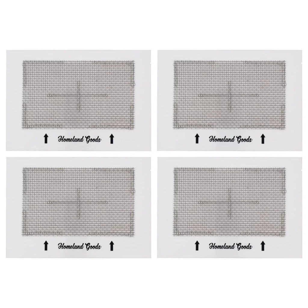 4 Pack Large Ceramic Ozone Plates for Ozone Generators and New Comfort Air Purifiers, 6.5 x 4.5 Inches