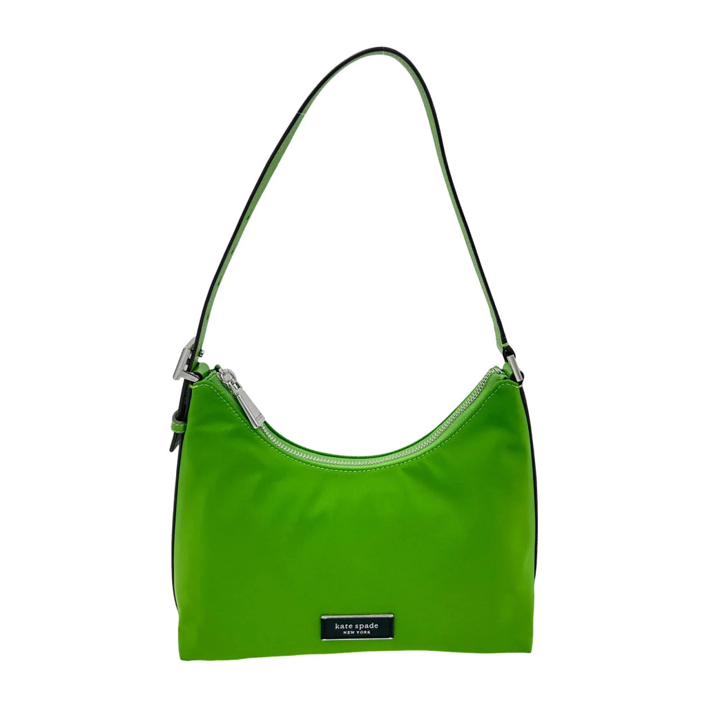 Kate Sizepade Sizeam Icon KSizeNYL Nylon Sizemall Sizehoulder Bag - Green