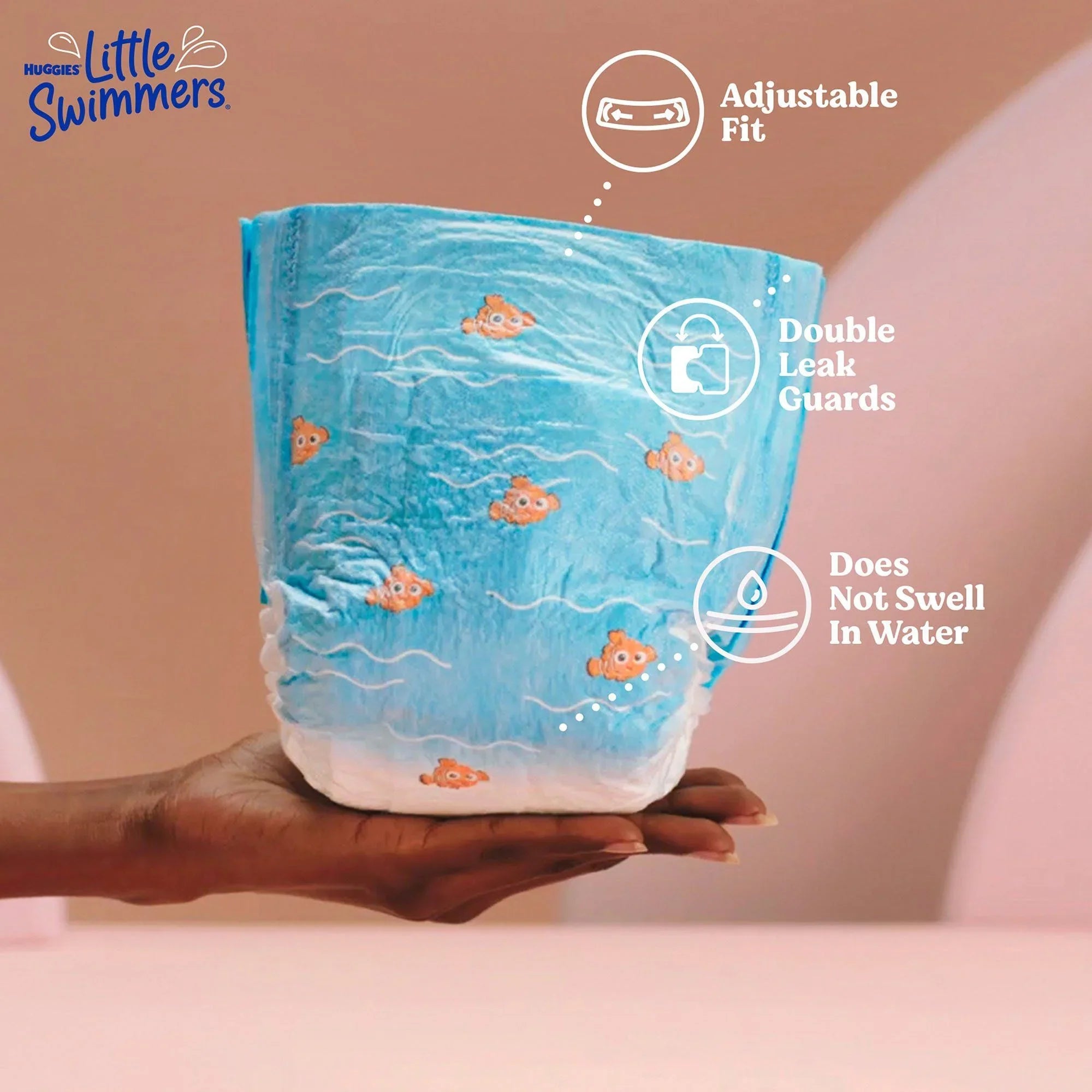 Huggies Little Sizewimmers Sizewim Diaper, Large (CSize/80)