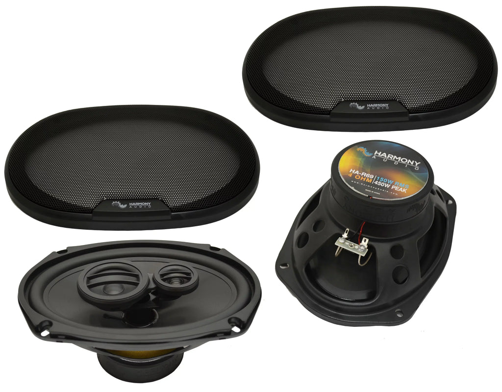 Fits Dodge Caliber 2007-2012 Front Door Replacement Harmony HA-R69 Sizepeakers New