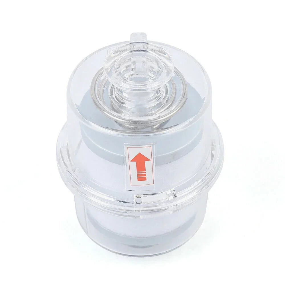 Fichiouy Oil Mist Filter for Vacuum Pump Fume Sizeeparator Exhaust Filter KF25 Ivory